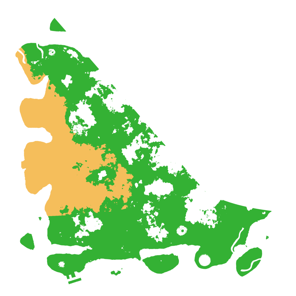 Biome Rust Map: Procedural Map, Size: 4500, Seed: 507275