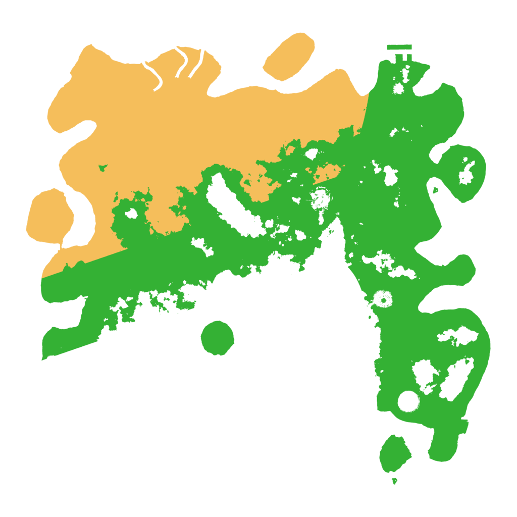 Biome Rust Map: Procedural Map, Size: 4250, Seed: 121133014