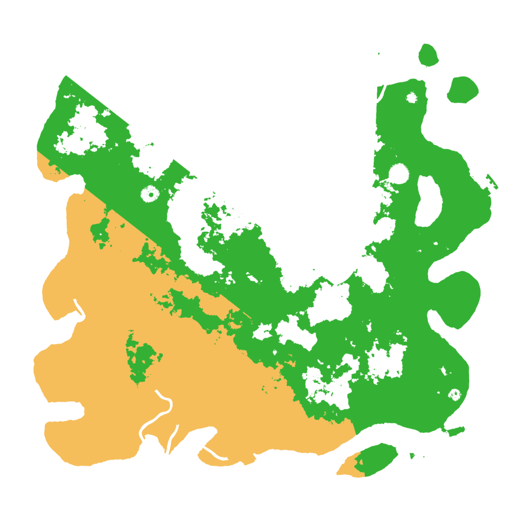 Biome Rust Map: Procedural Map, Size: 4500, Seed: 575455945