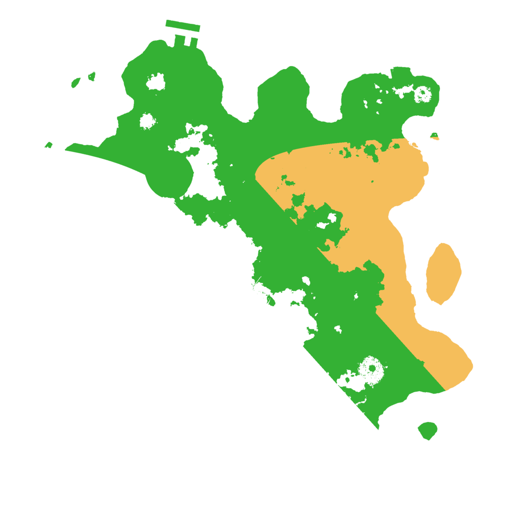 Biome Rust Map: Procedural Map, Size: 3000, Seed: 934857