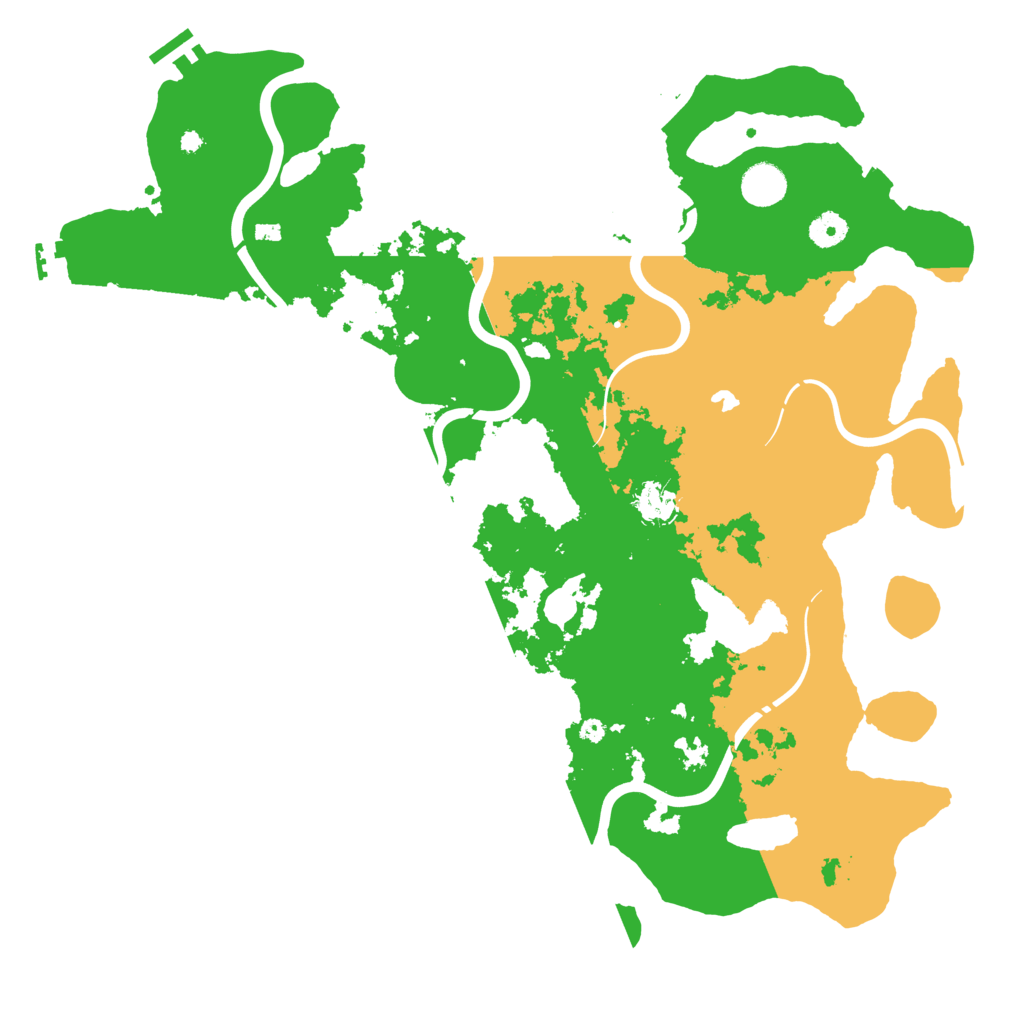 Biome Rust Map: Procedural Map, Size: 4250, Seed: 907354534