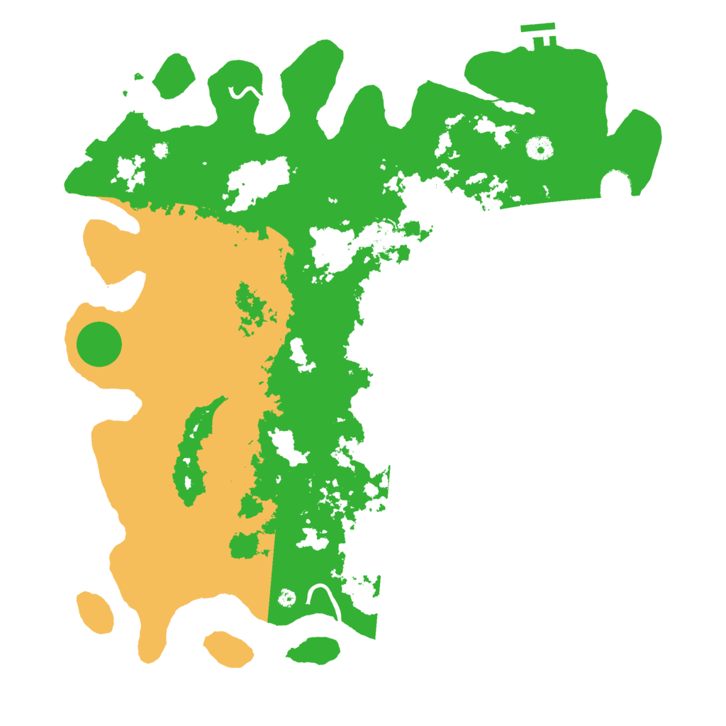 Biome Rust Map: Procedural Map, Size: 4250, Seed: 891543766