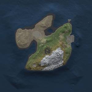 Thumbnail Rust Map: Procedural Map, Size: 1500, Seed: 238462165, 3 Monuments