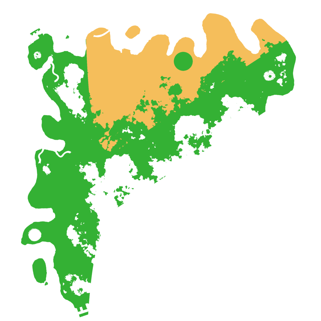 Biome Rust Map: Procedural Map, Size: 4500, Seed: 969157737