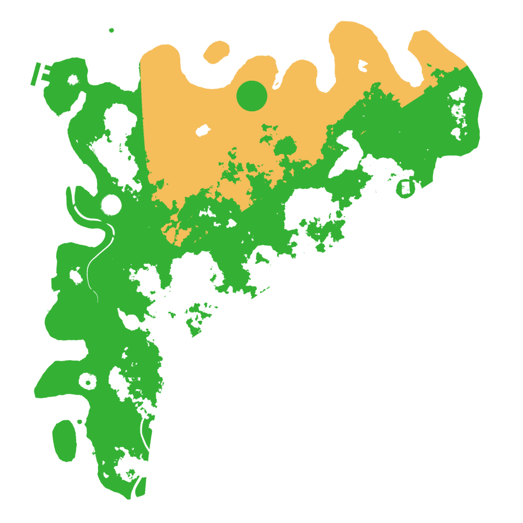 Biome Rust Map: Procedural Map, Size: 4500, Seed: 969157737
