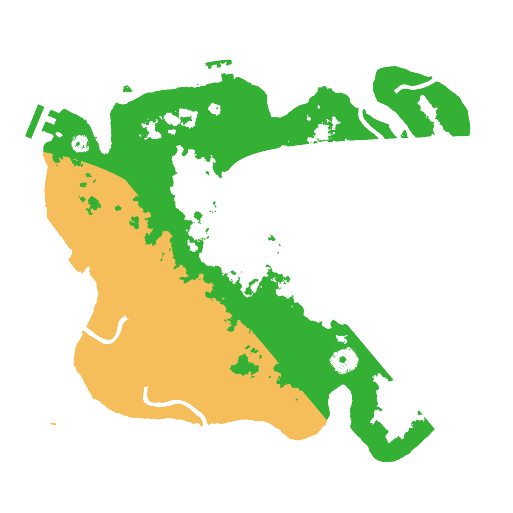 Biome Rust Map: Procedural Map, Size: 3000, Seed: 5218460