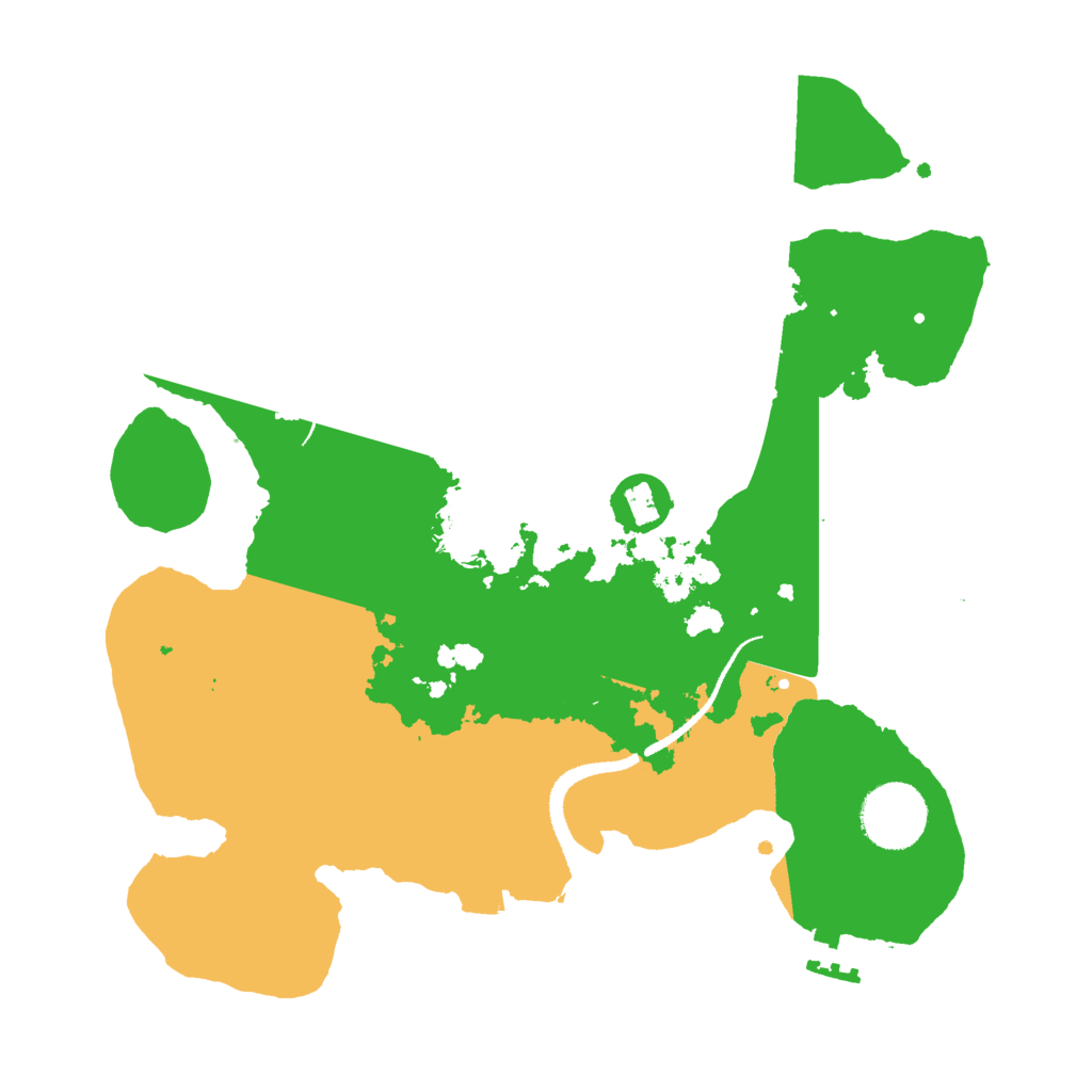 Biome Rust Map: Procedural Map, Size: 3000, Seed: 1879876143