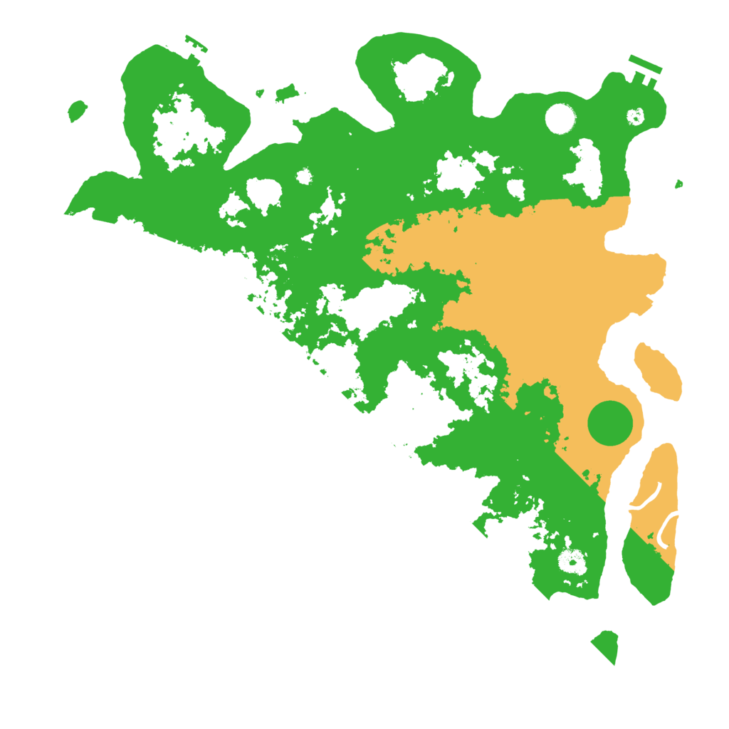 Biome Rust Map: Procedural Map, Size: 4250, Seed: 1277709284