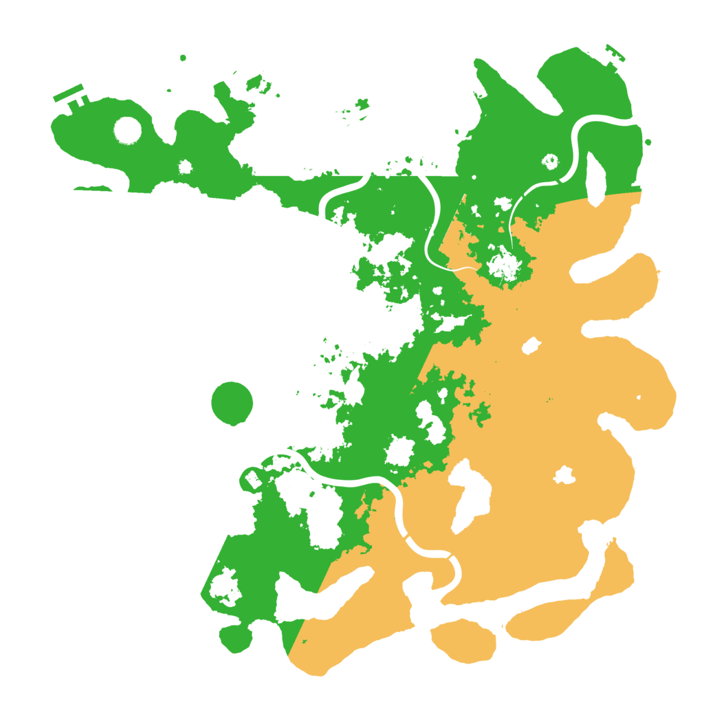 Biome Rust Map: Procedural Map, Size: 4500, Seed: 1930316101