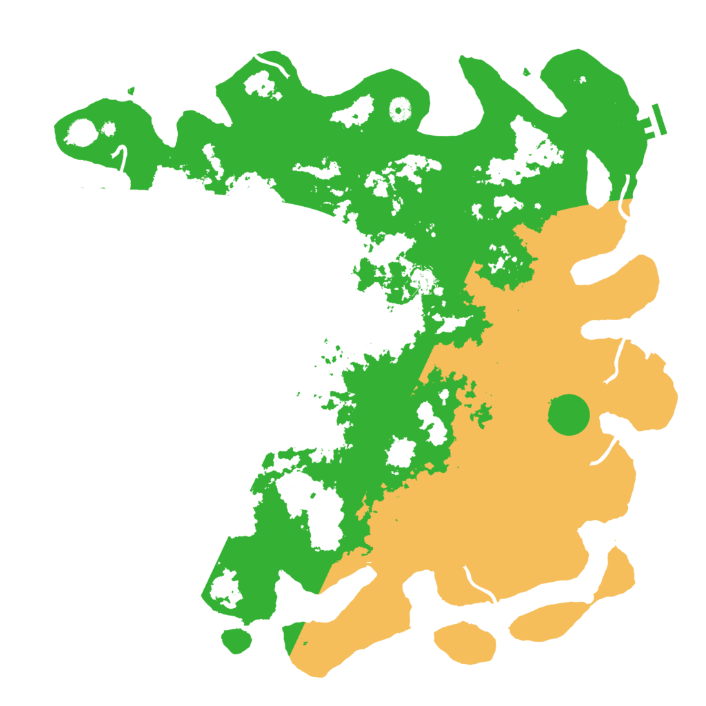 Biome Rust Map: Procedural Map, Size: 4500, Seed: 1930316101