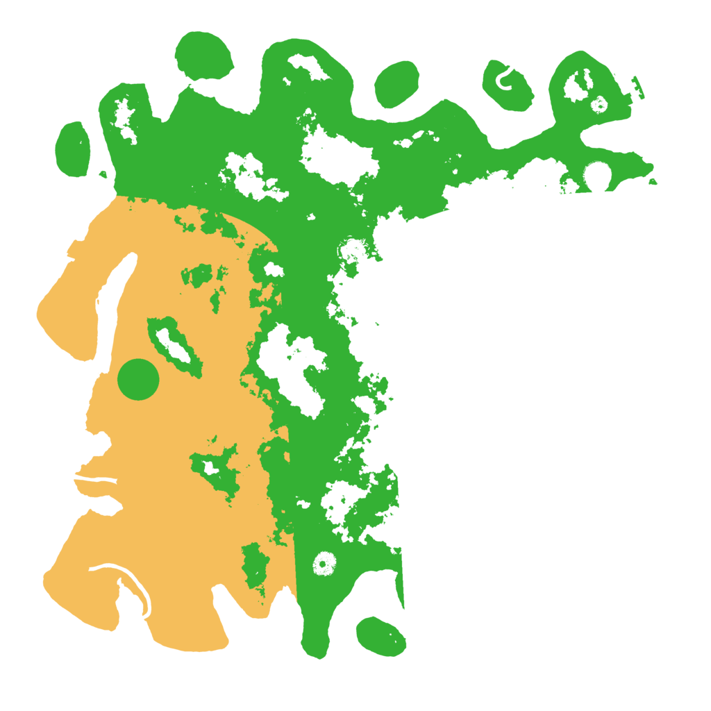 Biome Rust Map: Procedural Map, Size: 4500, Seed: 111033921