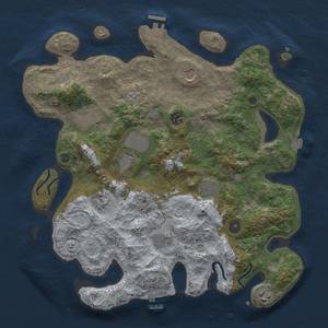 Thumbnail Rust Map: Procedural Map, Size: 3750, Seed: 655004384, 17 Monuments