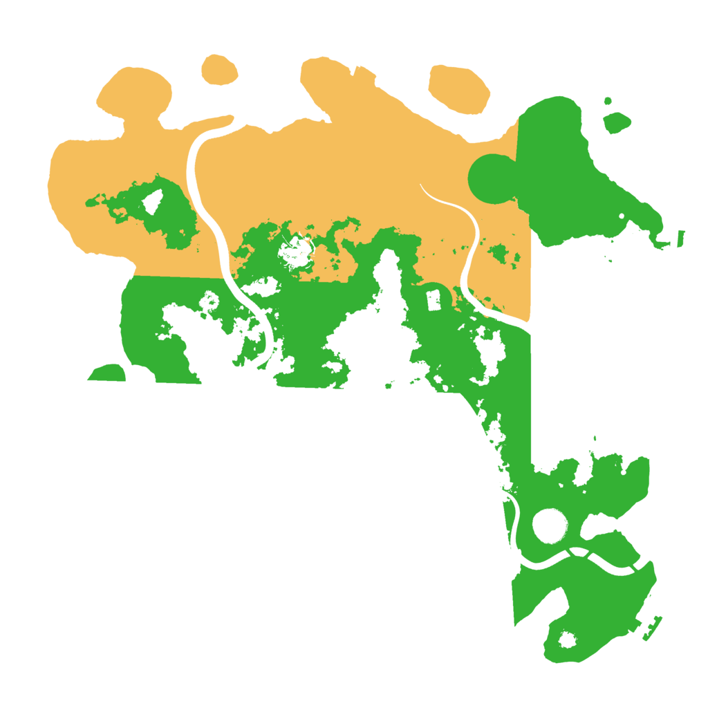 Biome Rust Map: Procedural Map, Size: 3750, Seed: 655004384