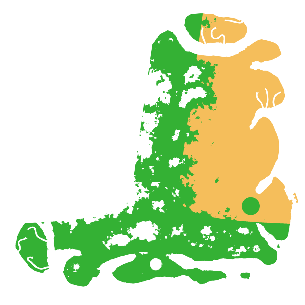 Biome Rust Map: Procedural Map, Size: 4500, Seed: 361853550