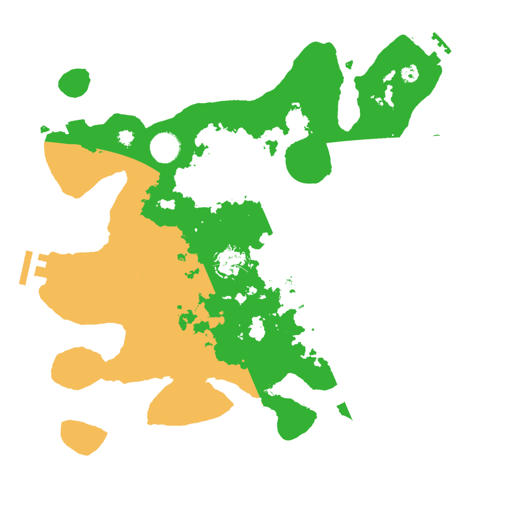 Biome Rust Map: Procedural Map, Size: 3000, Seed: 895511545