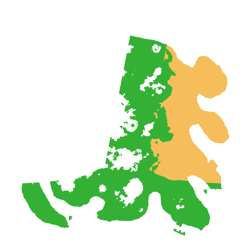 Biome Rust Map: Procedural Map, Size: 3000, Seed: 31050606