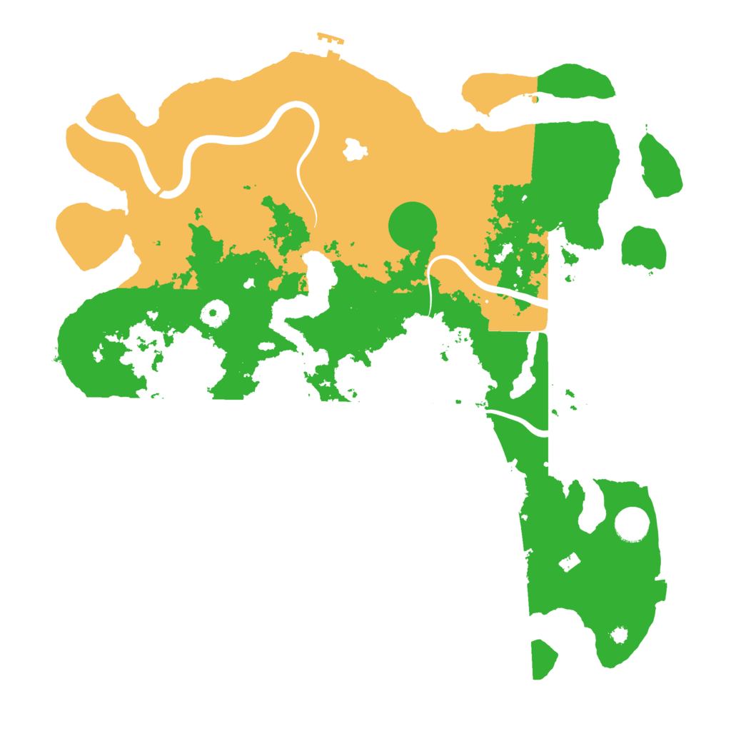 Biome Rust Map: Procedural Map, Size: 4000, Seed: 2016067065