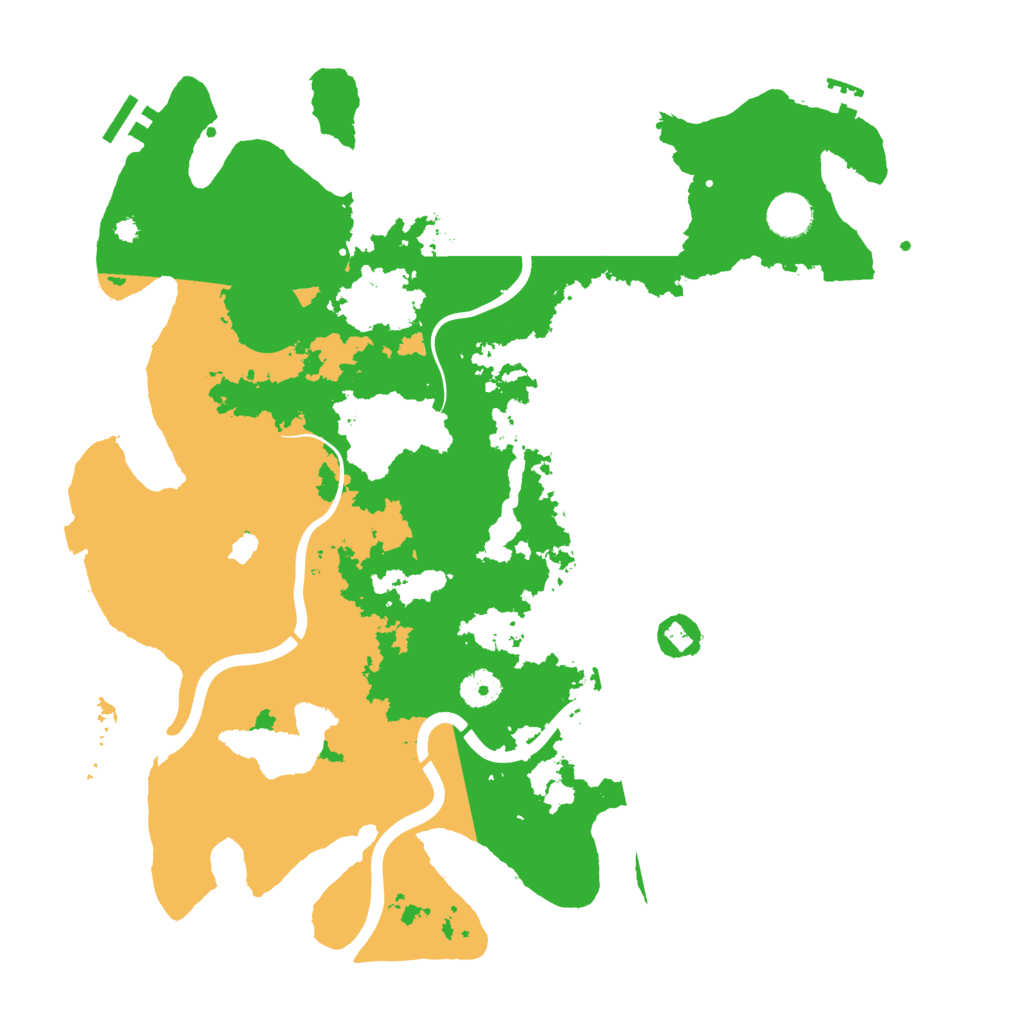 Biome Rust Map: Procedural Map, Size: 4000, Seed: 1719673324