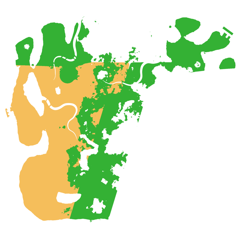 Biome Rust Map: Procedural Map, Size: 4250, Seed: 997129296