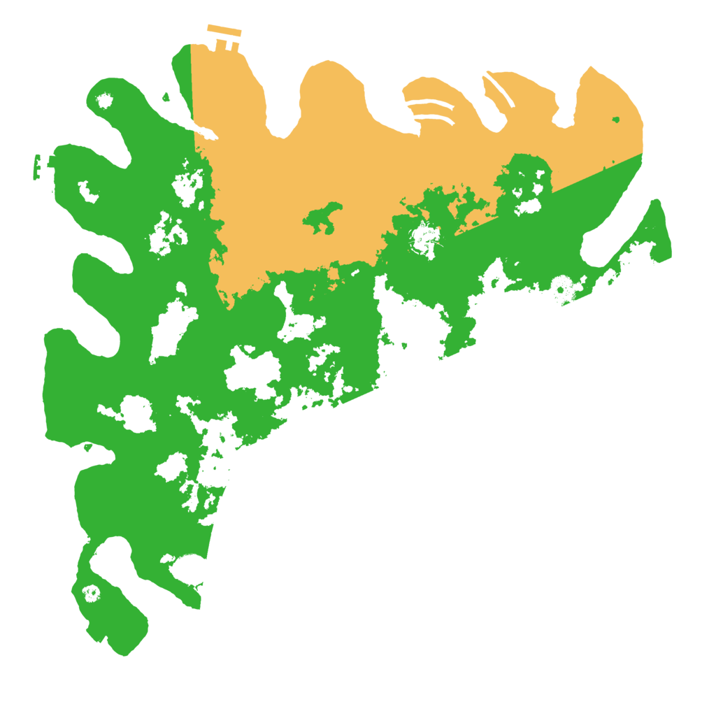 Biome Rust Map: Procedural Map, Size: 4250, Seed: 824780244