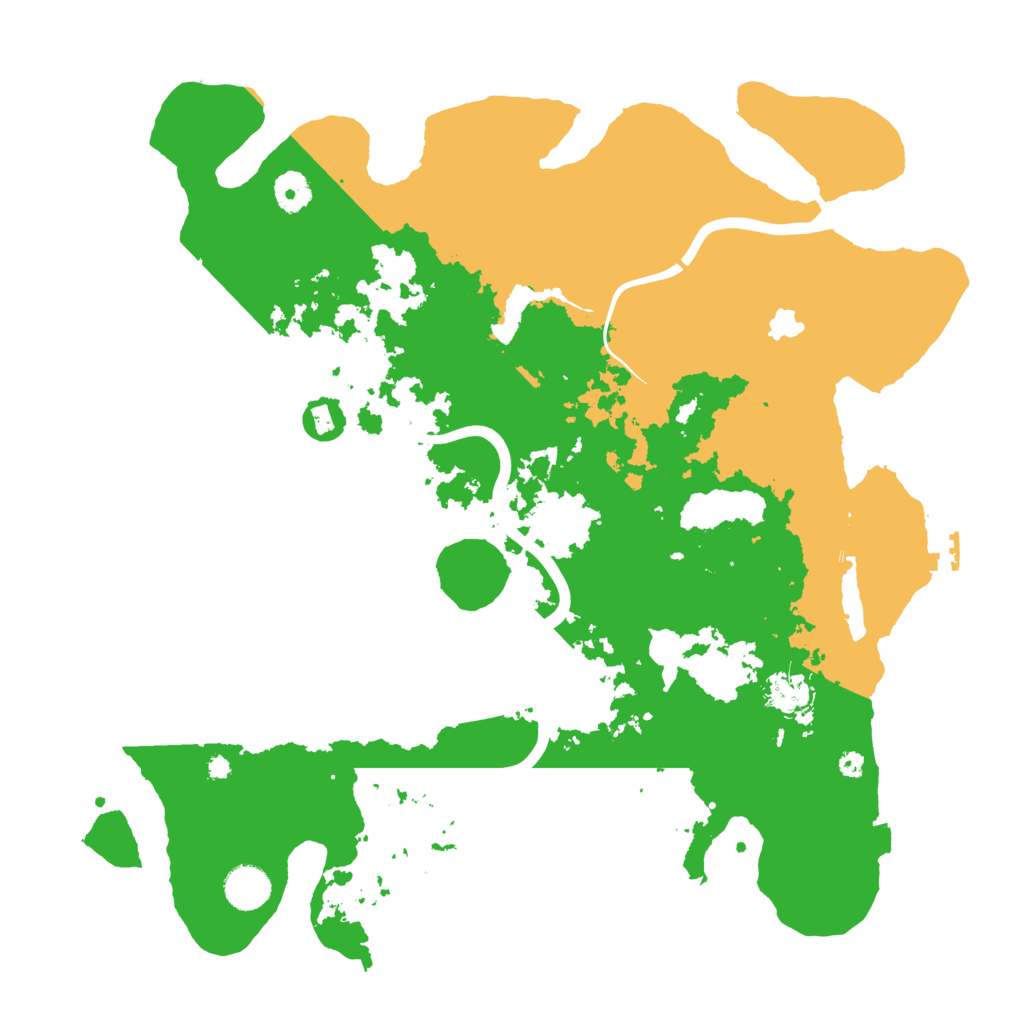 Biome Rust Map: Procedural Map, Size: 4000, Seed: 570766973