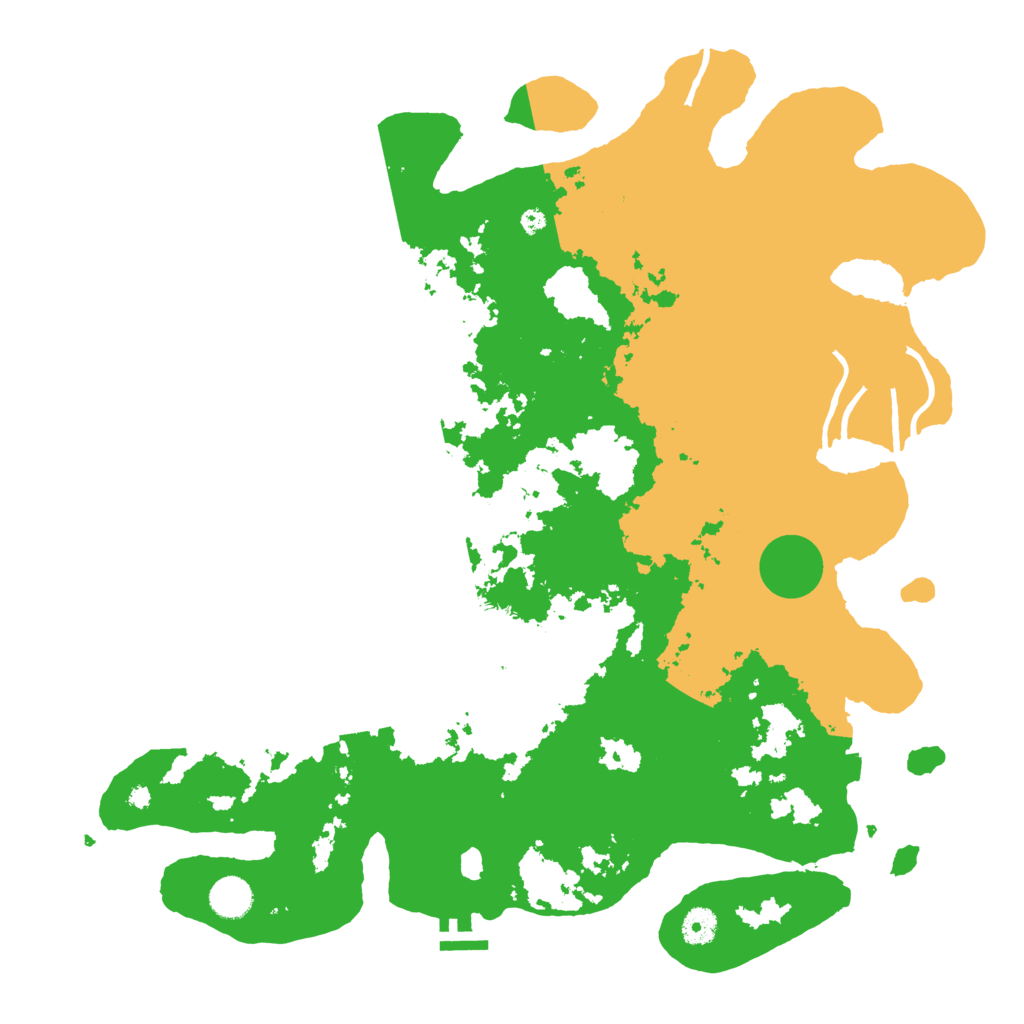 Biome Rust Map: Procedural Map, Size: 4250, Seed: 32889324