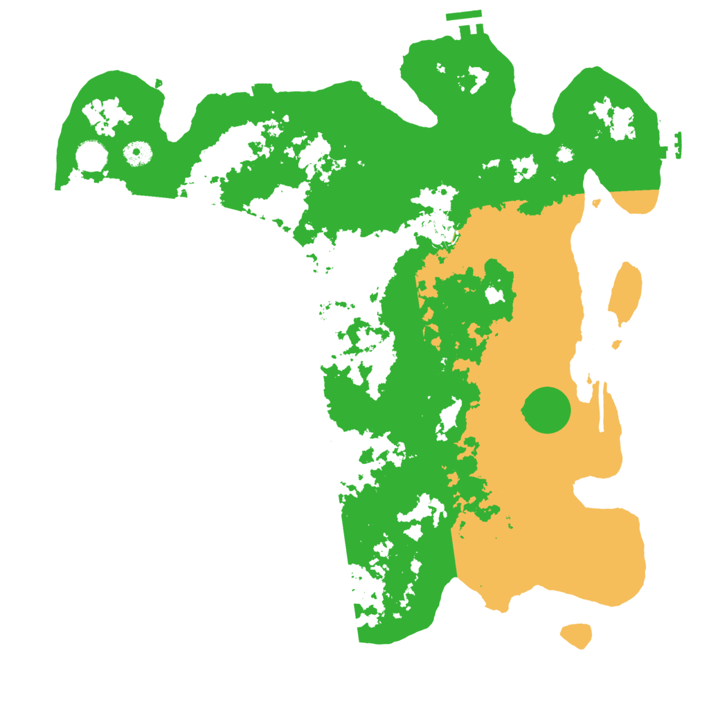 Biome Rust Map: Procedural Map, Size: 4000, Seed: 2133902227