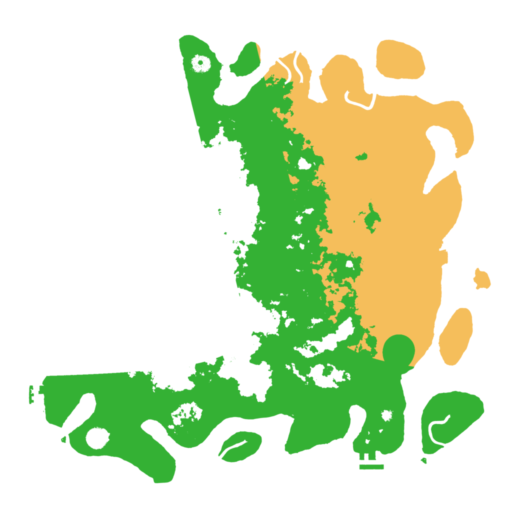 Biome Rust Map: Procedural Map, Size: 4250, Seed: 373567865