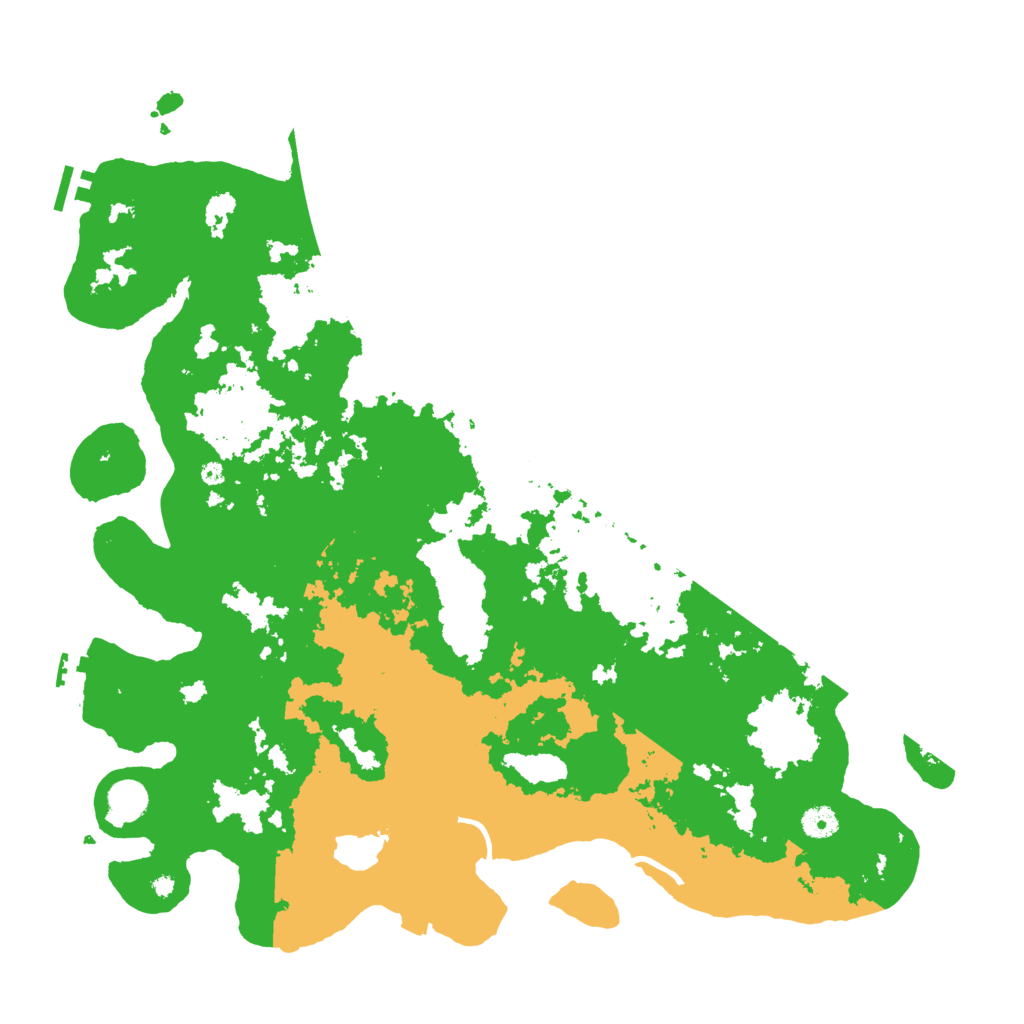 Biome Rust Map: Procedural Map, Size: 4500, Seed: 163229