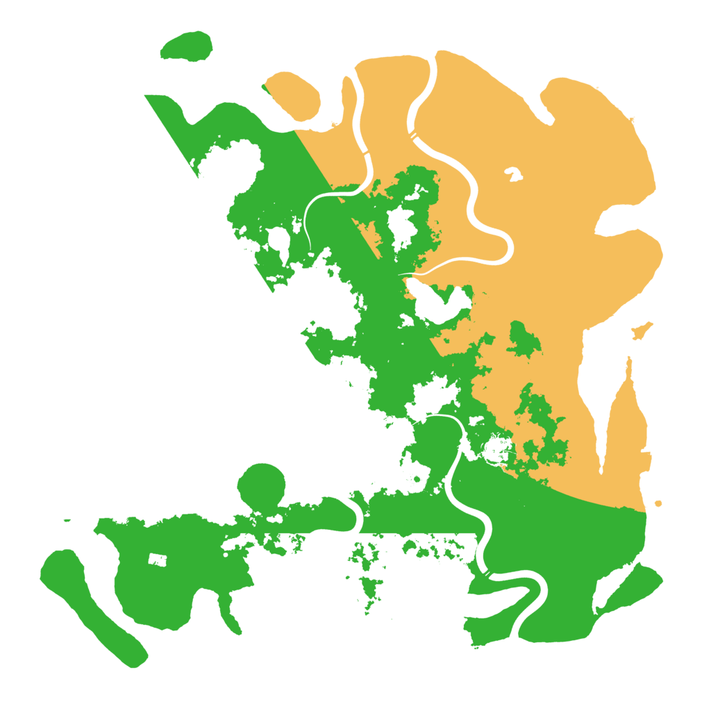 Biome Rust Map: Procedural Map, Size: 4250, Seed: 741852