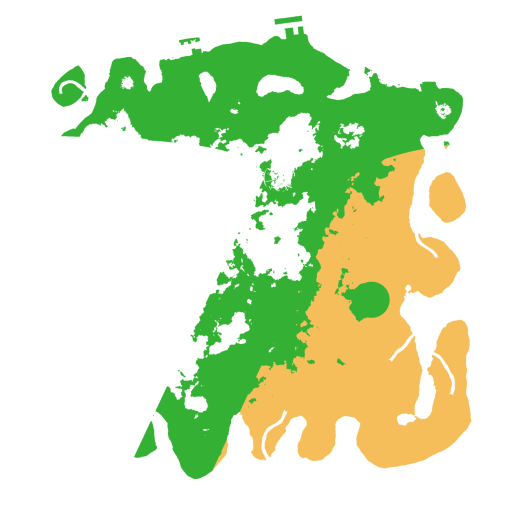 Biome Rust Map: Procedural Map, Size: 3750, Seed: 460948