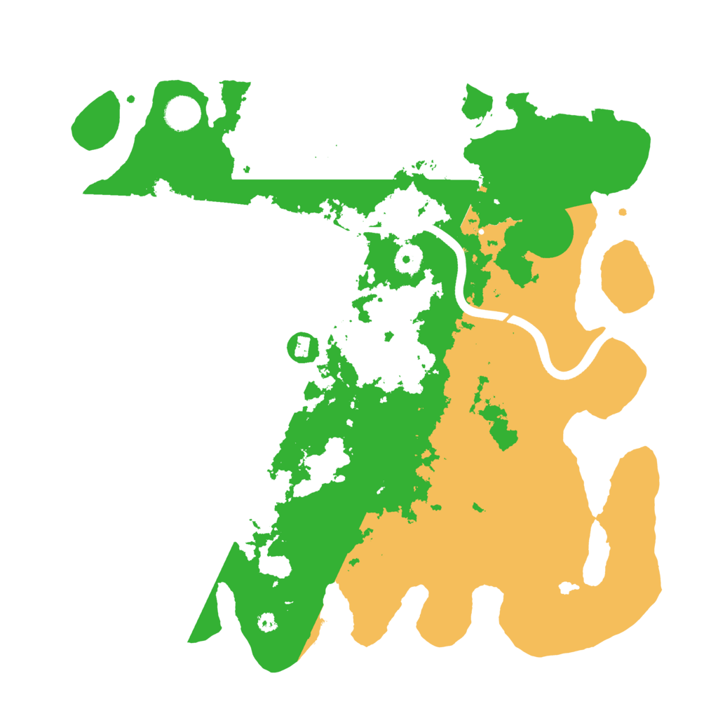 Biome Rust Map: Procedural Map, Size: 3750, Seed: 460948