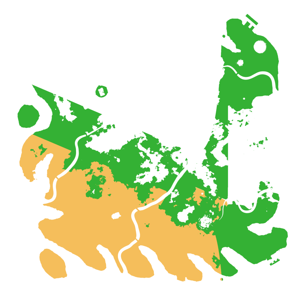 Biome Rust Map: Procedural Map, Size: 4250, Seed: 35302615