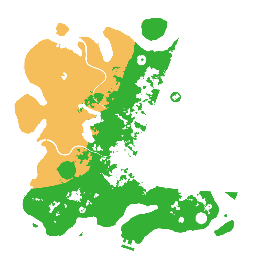 Biome Rust Map: Procedural Map, Size: 4000, Seed: 1659142790