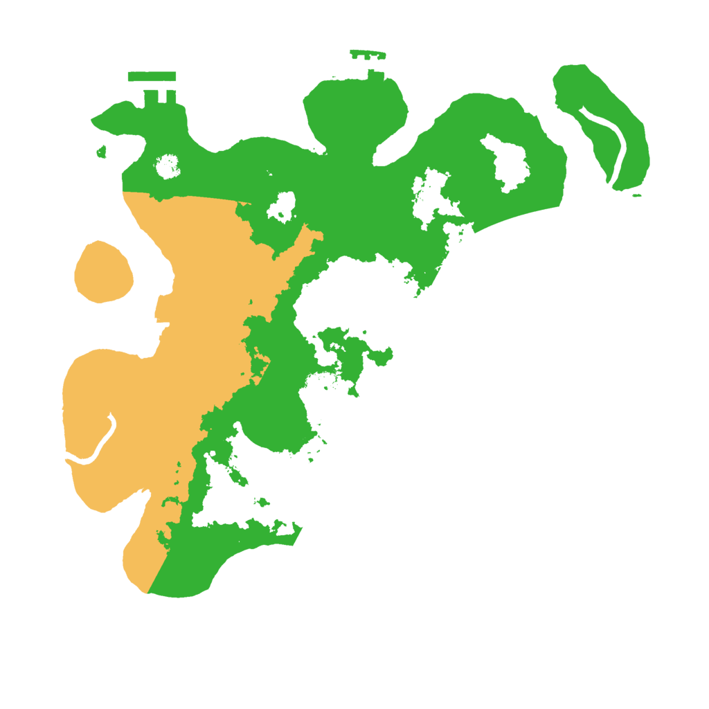 Biome Rust Map: Procedural Map, Size: 3000, Seed: 1783049229