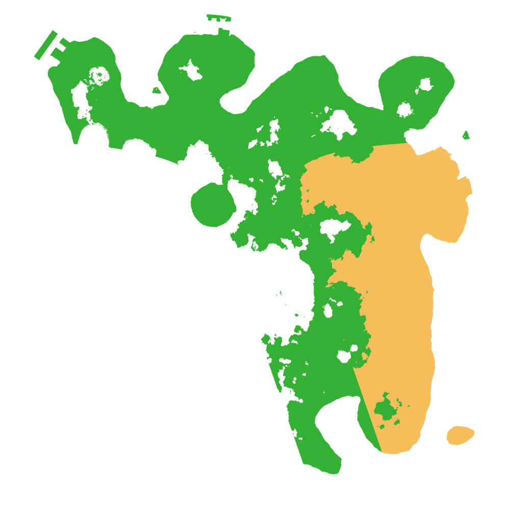 Biome Rust Map: Procedural Map, Size: 3250, Seed: 8745147