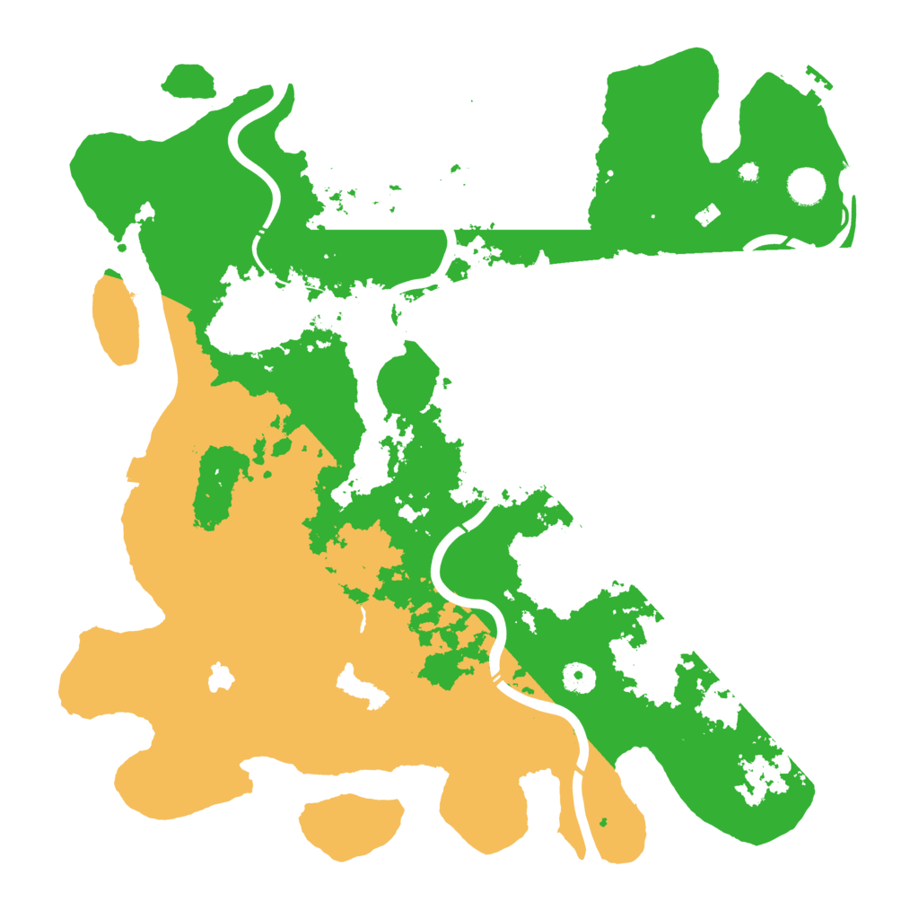 Biome Rust Map: Procedural Map, Size: 4250, Seed: 3711123