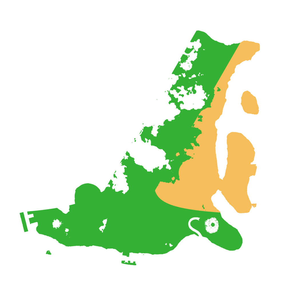 Biome Rust Map: Procedural Map, Size: 3000, Seed: 1476229267