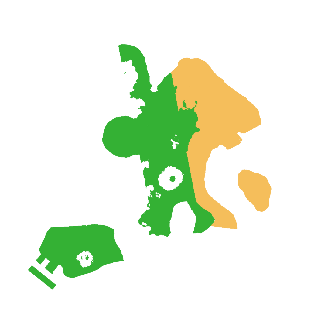 Biome Rust Map: Procedural Map, Size: 2000, Seed: 1638568751