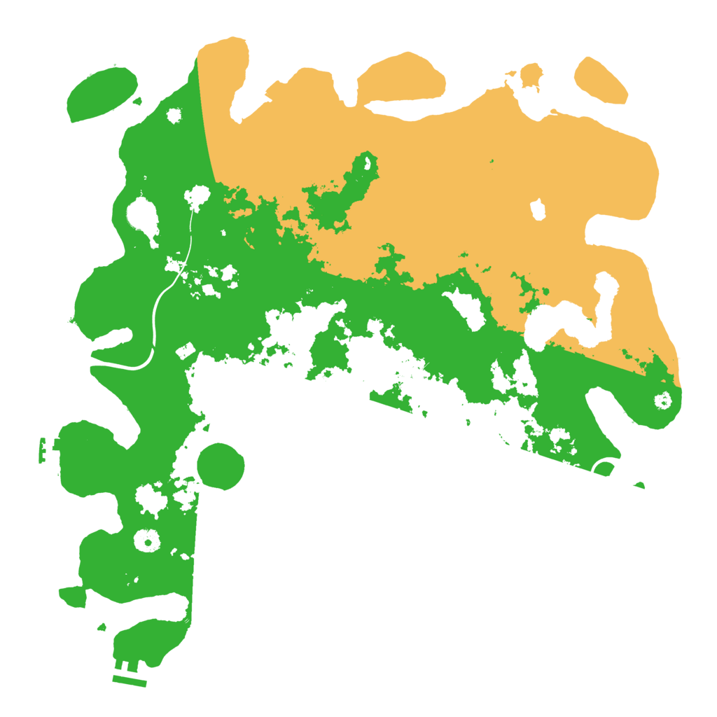 Biome Rust Map: Procedural Map, Size: 4250, Seed: 1867510321