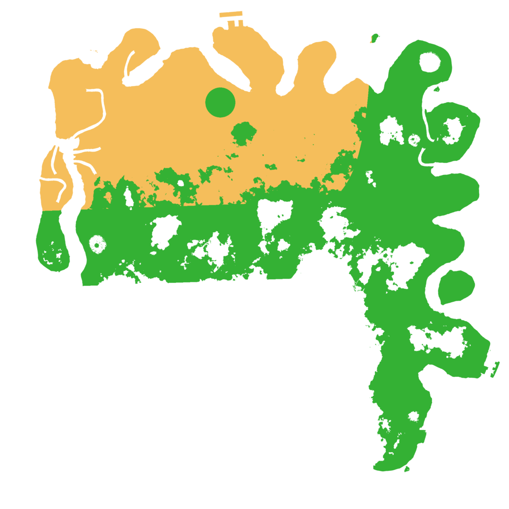 Biome Rust Map: Procedural Map, Size: 4500, Seed: 567879