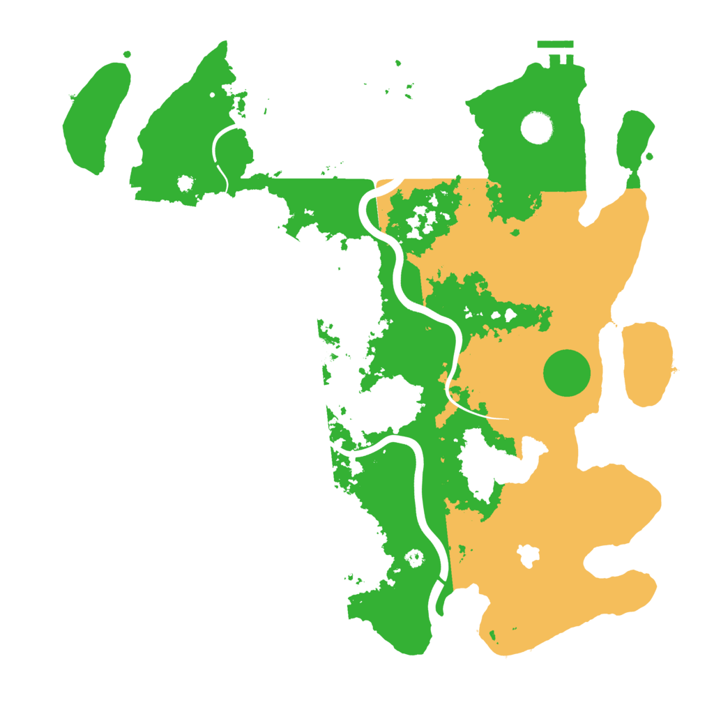 Biome Rust Map: Procedural Map, Size: 4000, Seed: 1016127276