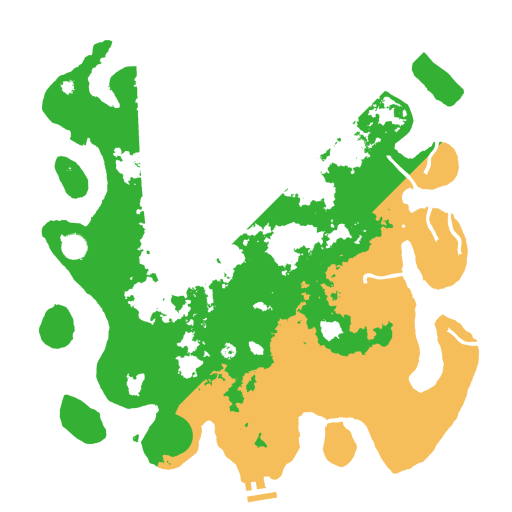 Biome Rust Map: Procedural Map, Size: 3500, Seed: 212746438