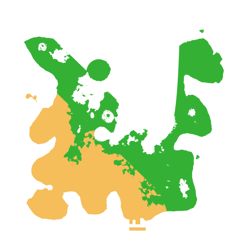 Biome Rust Map: Procedural Map, Size: 3000, Seed: 1714818786