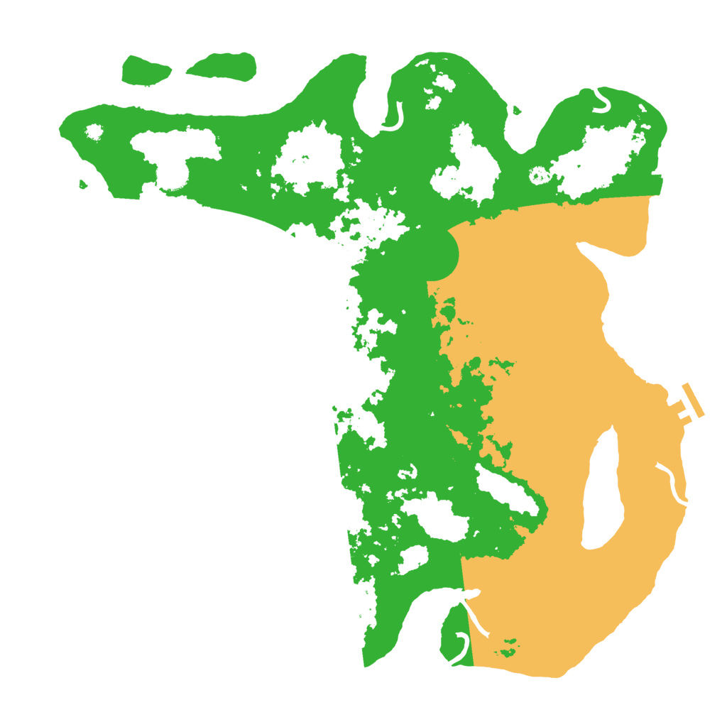 Biome Rust Map: Procedural Map, Size: 4000, Seed: 1006703349