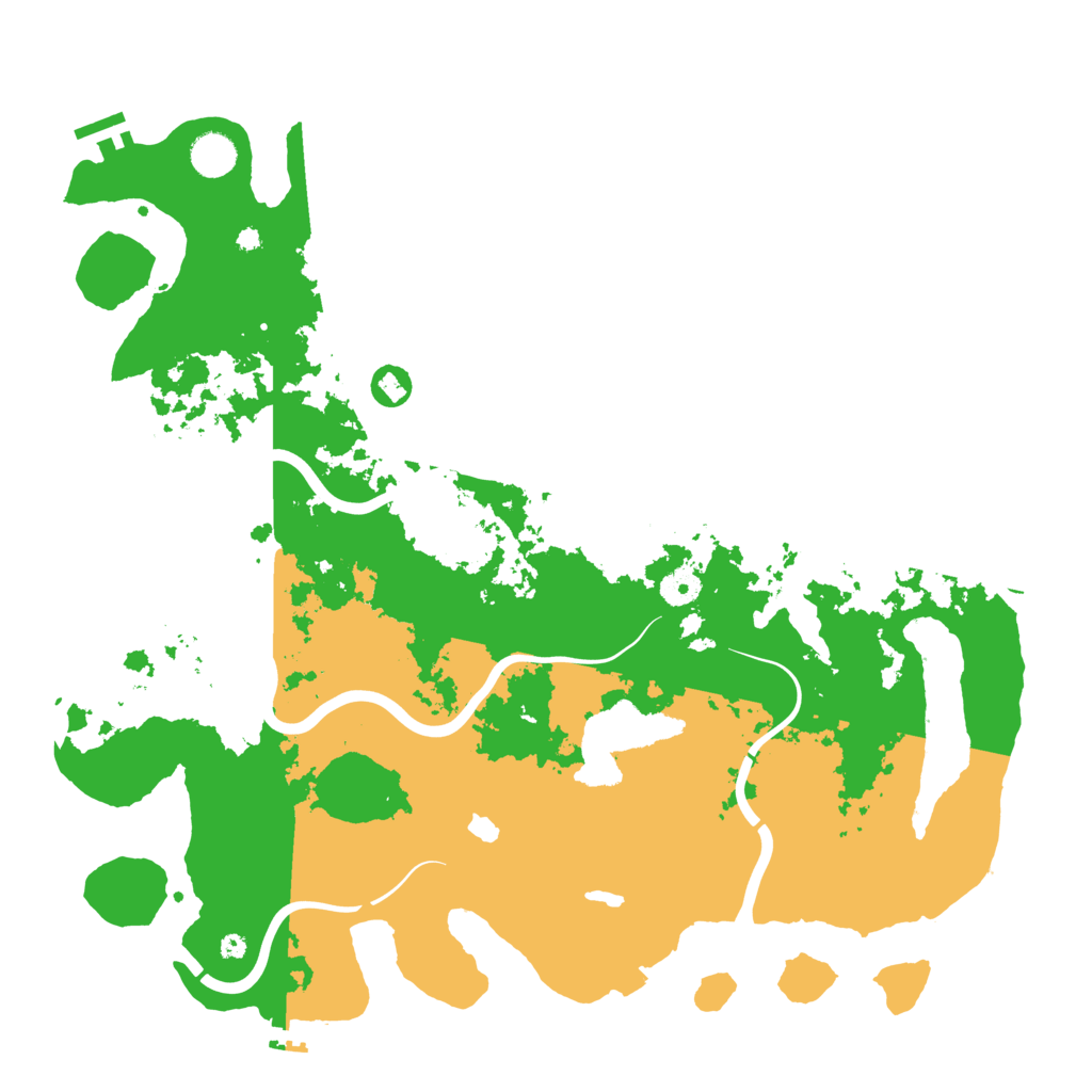 Biome Rust Map: Procedural Map, Size: 4250, Seed: 308424507