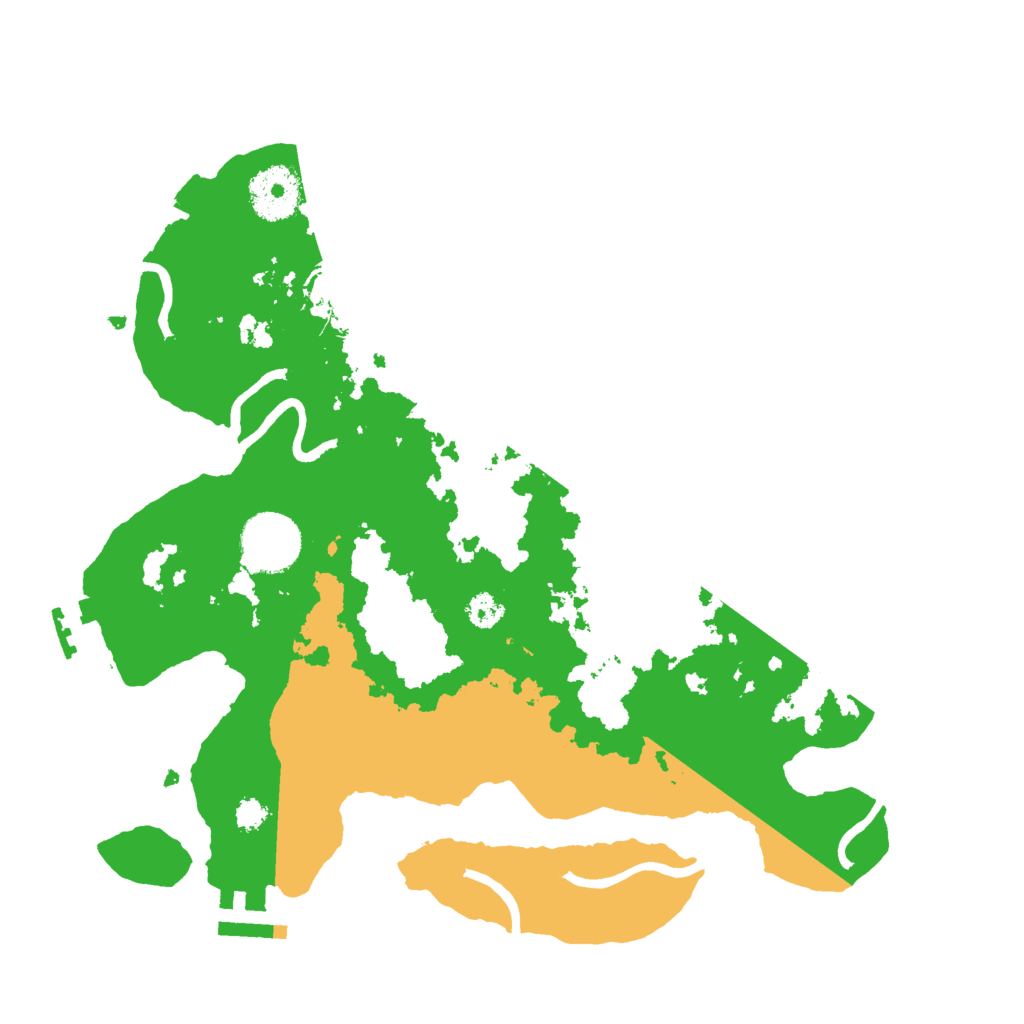 Biome Rust Map: Procedural Map, Size: 3000, Seed: 1576905170