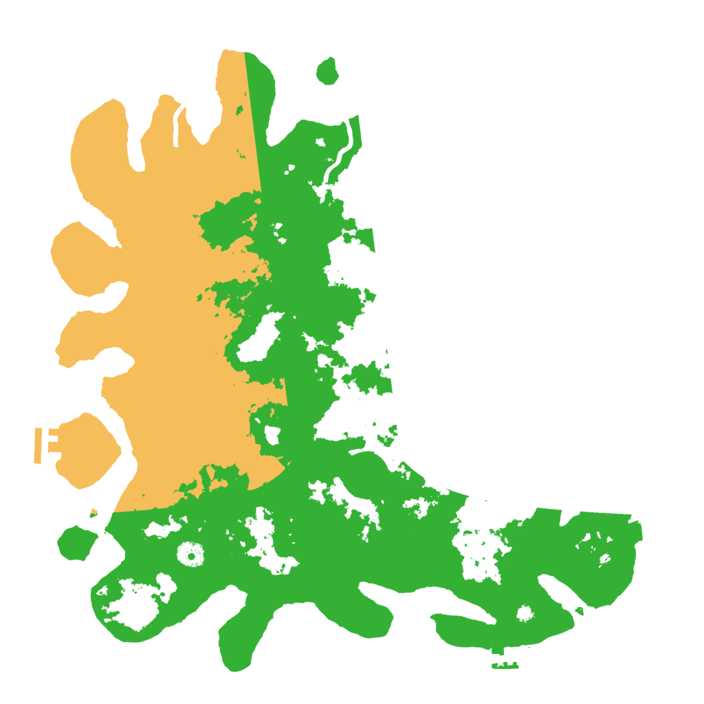 Biome Rust Map: Procedural Map, Size: 4000, Seed: 1481856058