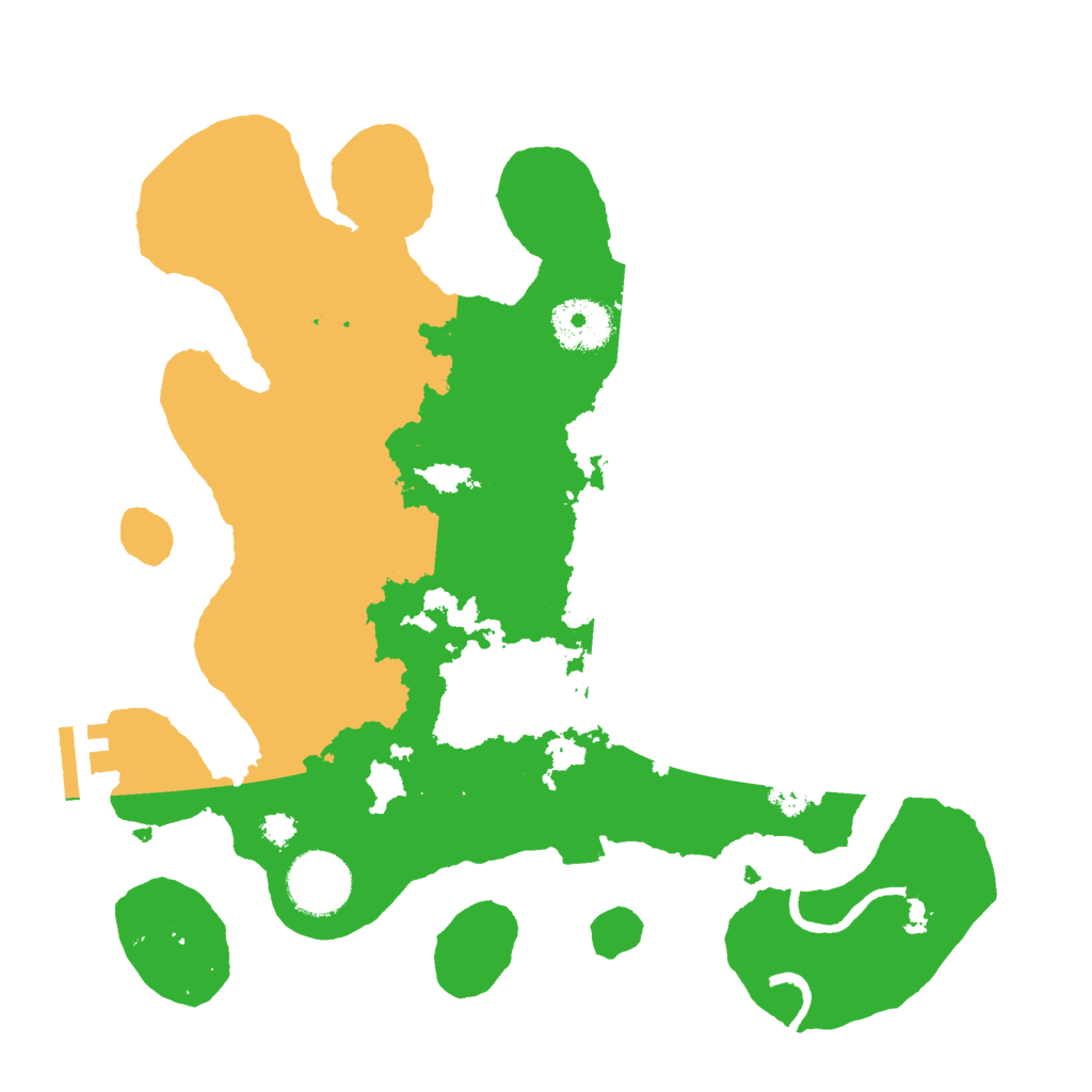 Biome Rust Map: Procedural Map, Size: 3000, Seed: 55790