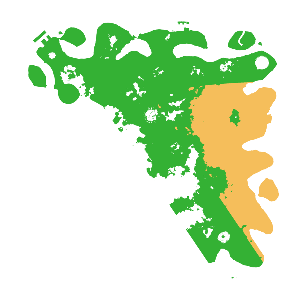 Biome Rust Map: Procedural Map, Size: 4000, Seed: 433829007